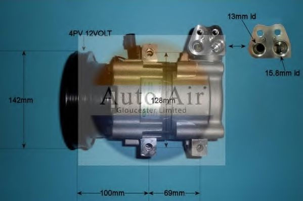 140170 AUTO AIR GLOUCESTER Compressor, air conditioning