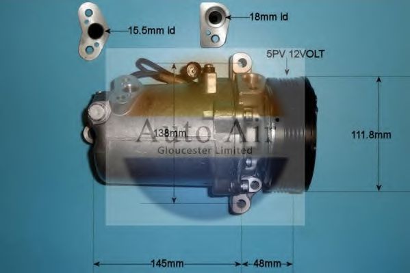141167 AUTO AIR GLOUCESTER Compressor, air conditioning