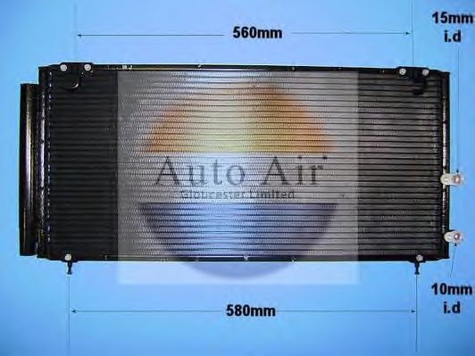 16-1018 AUTO AIR GLOUCESTER Condenser, air conditioning