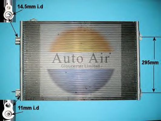 16-1071 AUTO+AIR+GLOUCESTER Air Conditioning Condenser, air conditioning