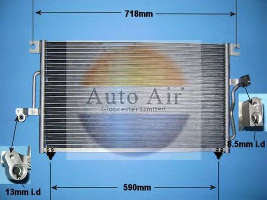 161219 AUTO AIR GLOUCESTER Condenser, air conditioning