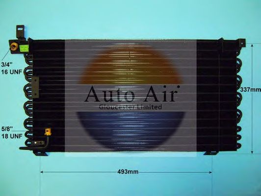 16-1255 AUTO+AIR+GLOUCESTER Condenser, air conditioning
