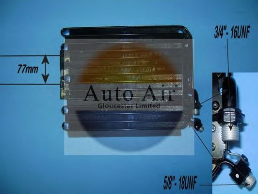 161258 AUTO AIR GLOUCESTER Condenser, air conditioning