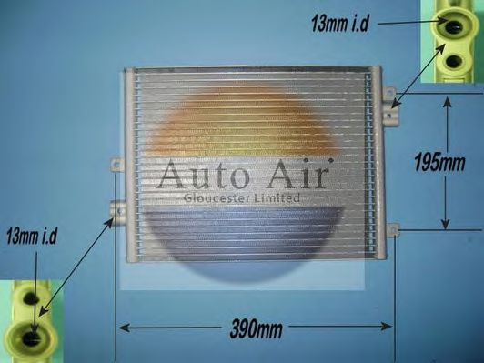 16-1264 AUTO+AIR+GLOUCESTER Condenser, air conditioning