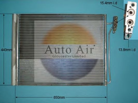 16-1327A AUTO+AIR+GLOUCESTER Air Conditioning Condenser, air conditioning