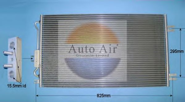 16-1999 AUTO+AIR+GLOUCESTER Конденсатор, кондиционер
