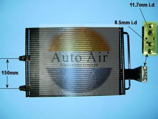 16-2084 AUTO+AIR+GLOUCESTER Air Conditioning Condenser, air conditioning