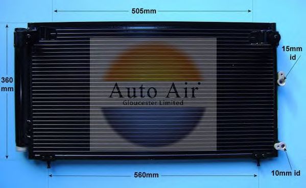 16-3935 AUTO+AIR+GLOUCESTER Condenser, air conditioning