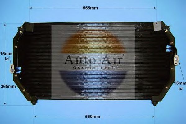 16-5027 AUTO+AIR+GLOUCESTER Air Conditioning Condenser, air conditioning