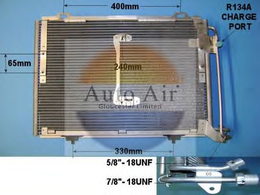 16-6581 AUTO+AIR+GLOUCESTER Air Conditioning Condenser, air conditioning
