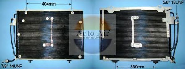 16-6586 AUTO+AIR+GLOUCESTER Air Conditioning Condenser, air conditioning