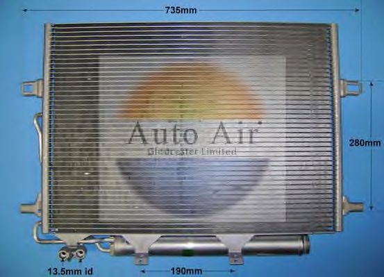 16-8895 AUTO+AIR+GLOUCESTER Air Conditioning Condenser, air conditioning
