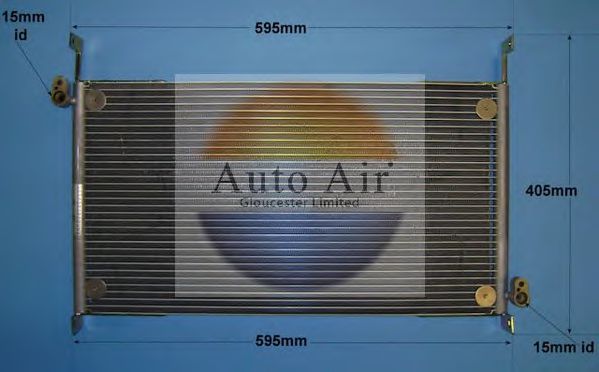 169774 AUTO AIR GLOUCESTER Condenser, air conditioning