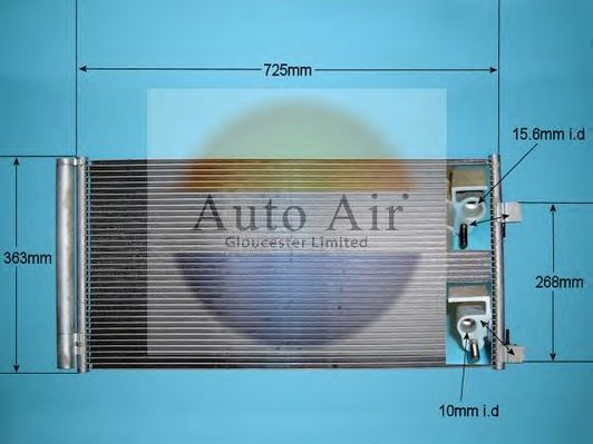 16-9936 AUTO+AIR+GLOUCESTER Condenser, air conditioning