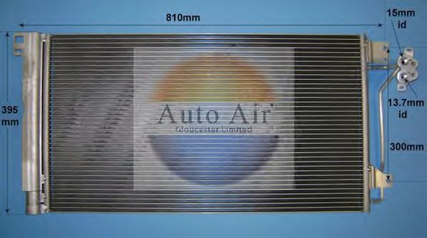 16-9964A AUTO+AIR+GLOUCESTER Condenser, air conditioning