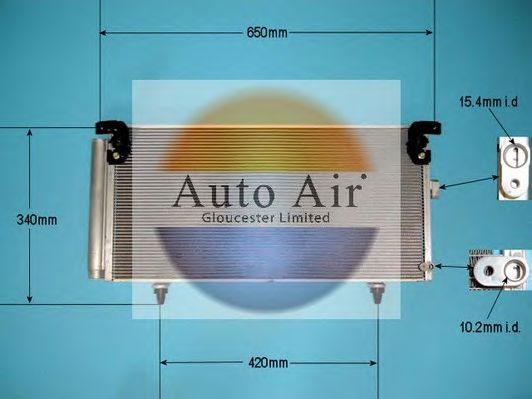 16-8918 AUTO+AIR+GLOUCESTER Condenser, air conditioning