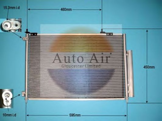 16-1367 AUTO+AIR+GLOUCESTER Condenser, air conditioning