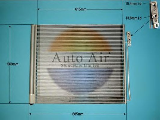 16-1369 AUTO+AIR+GLOUCESTER Condenser, air conditioning