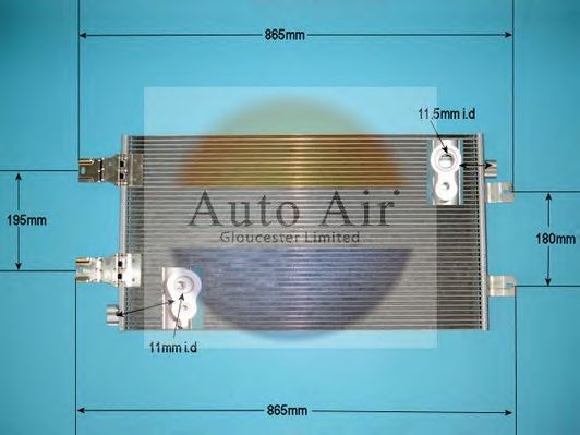 16-1383 AUTO+AIR+GLOUCESTER Condenser, air conditioning