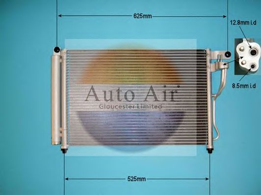 16-1365 AUTO+AIR+GLOUCESTER Condenser, air conditioning