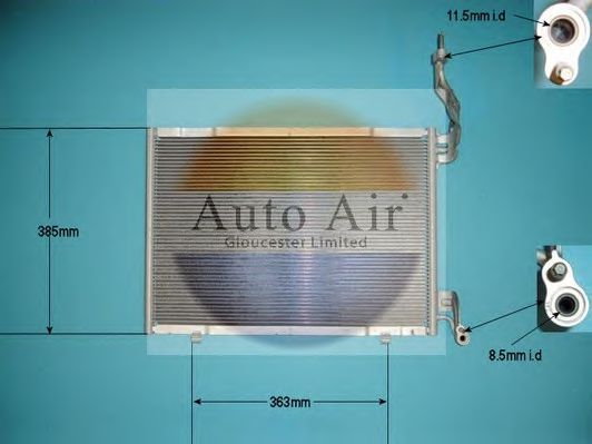 16-6508 AUTO+AIR+GLOUCESTER Condenser, air conditioning