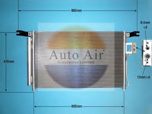 16-1098 AUTO+AIR+GLOUCESTER Condenser, air conditioning