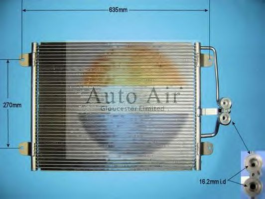 16-1276 AUTO+AIR+GLOUCESTER Air Conditioning Condenser, air conditioning