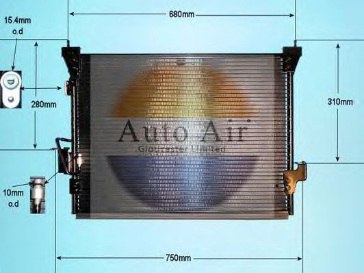 16-1294 AUTO+AIR+GLOUCESTER Condenser, air conditioning