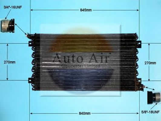 16-1299 AUTO+AIR+GLOUCESTER Condenser, air conditioning