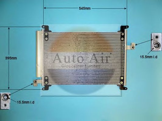 16-1329 AUTO+AIR+GLOUCESTER Condenser, air conditioning