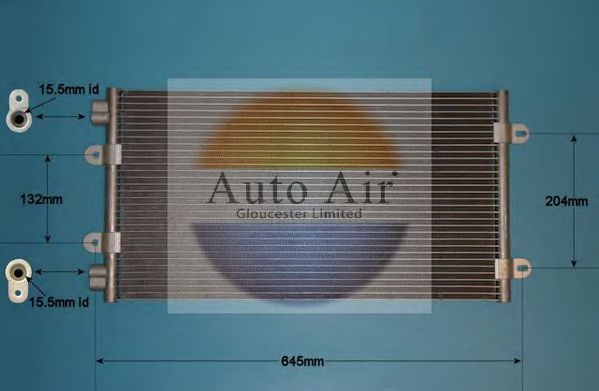 16-1120 AUTO+AIR+GLOUCESTER Kondensator, Klimaanlage