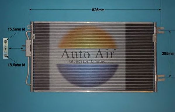 16-1999A AUTO+AIR+GLOUCESTER Air Conditioning Condenser, air conditioning