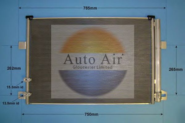 16-9955 AUTO+AIR+GLOUCESTER Air Conditioning Condenser, air conditioning