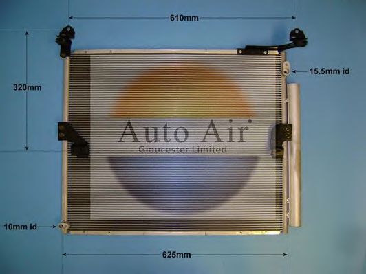 16-9976 AUTO+AIR+GLOUCESTER Air Conditioning Condenser, air conditioning