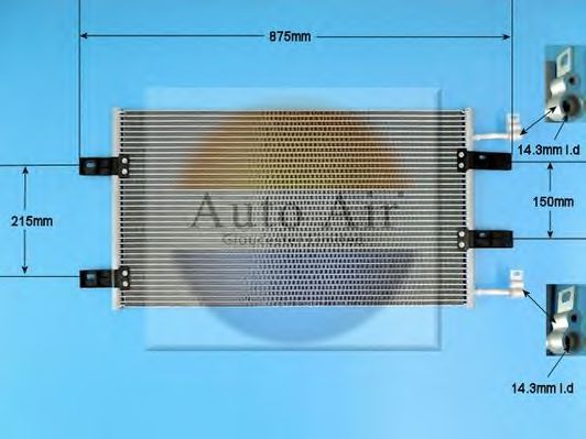 16-1380 AUTO+AIR+GLOUCESTER Condenser, air conditioning