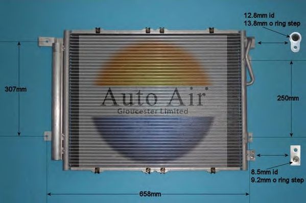 16-1419 AUTO+AIR+GLOUCESTER Condenser, air conditioning