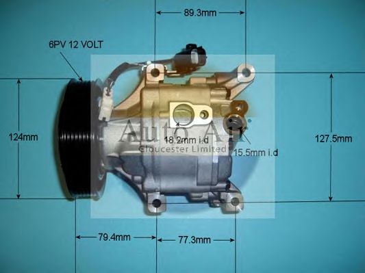 14-4394 AUTO+AIR+GLOUCESTER Air Conditioning Compressor, air conditioning