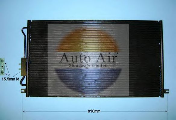 16-1047A AUTO+AIR+GLOUCESTER Klimaanlage Kondensator, Klimaanlage