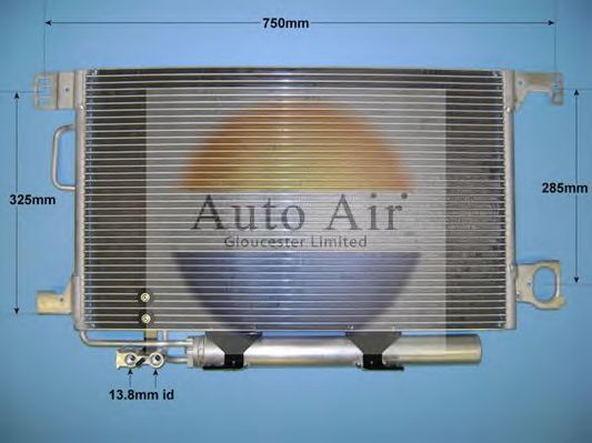 16-1340 AUTO+AIR+GLOUCESTER Air Conditioning Condenser, air conditioning