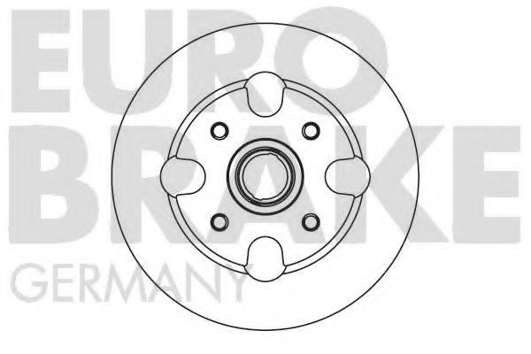 5815201002 EUROBRAKE Brake Disc