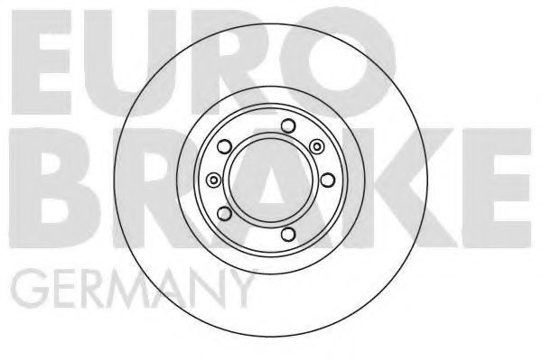 5815201012 EUROBRAKE Brake System Brake Disc