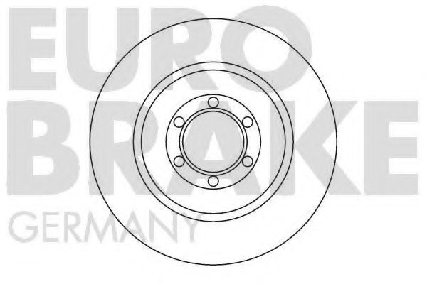 5815201013 EUROBRAKE Тормозная система Тормозной диск