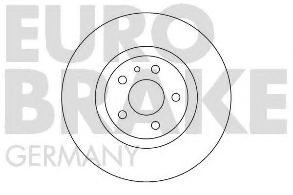 5815201014 EUROBRAKE Brake Disc