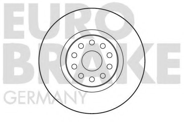 5815201018 EUROBRAKE Brake System Brake Disc