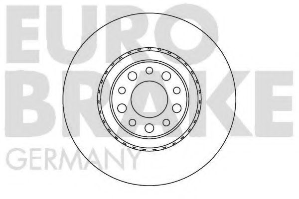 5815201023 EUROBRAKE Brake System Brake Disc