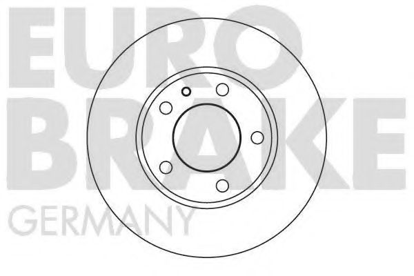 5815201513 EUROBRAKE Brake System Brake Disc