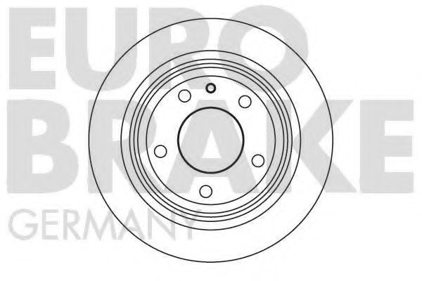 5815201514 EUROBRAKE Brake System Brake Disc