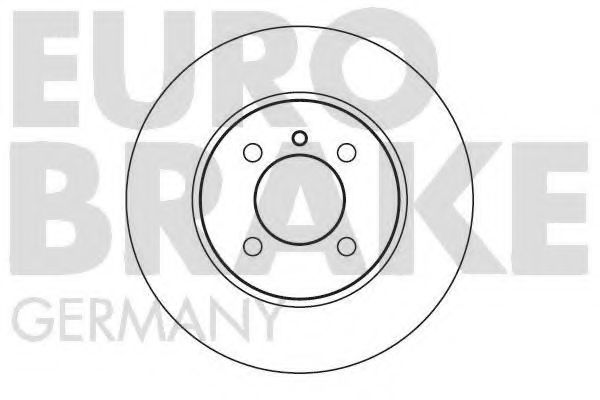 5815201516 EUROBRAKE Тормозная система Тормозной диск