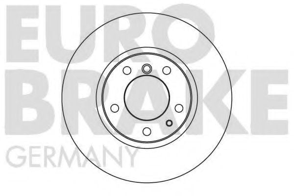 5815201518 EUROBRAKE Brake System Brake Disc