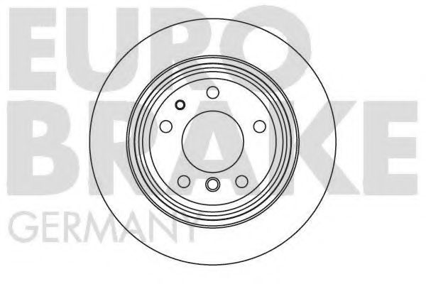 5815201523 EUROBRAKE Brake System Brake Disc